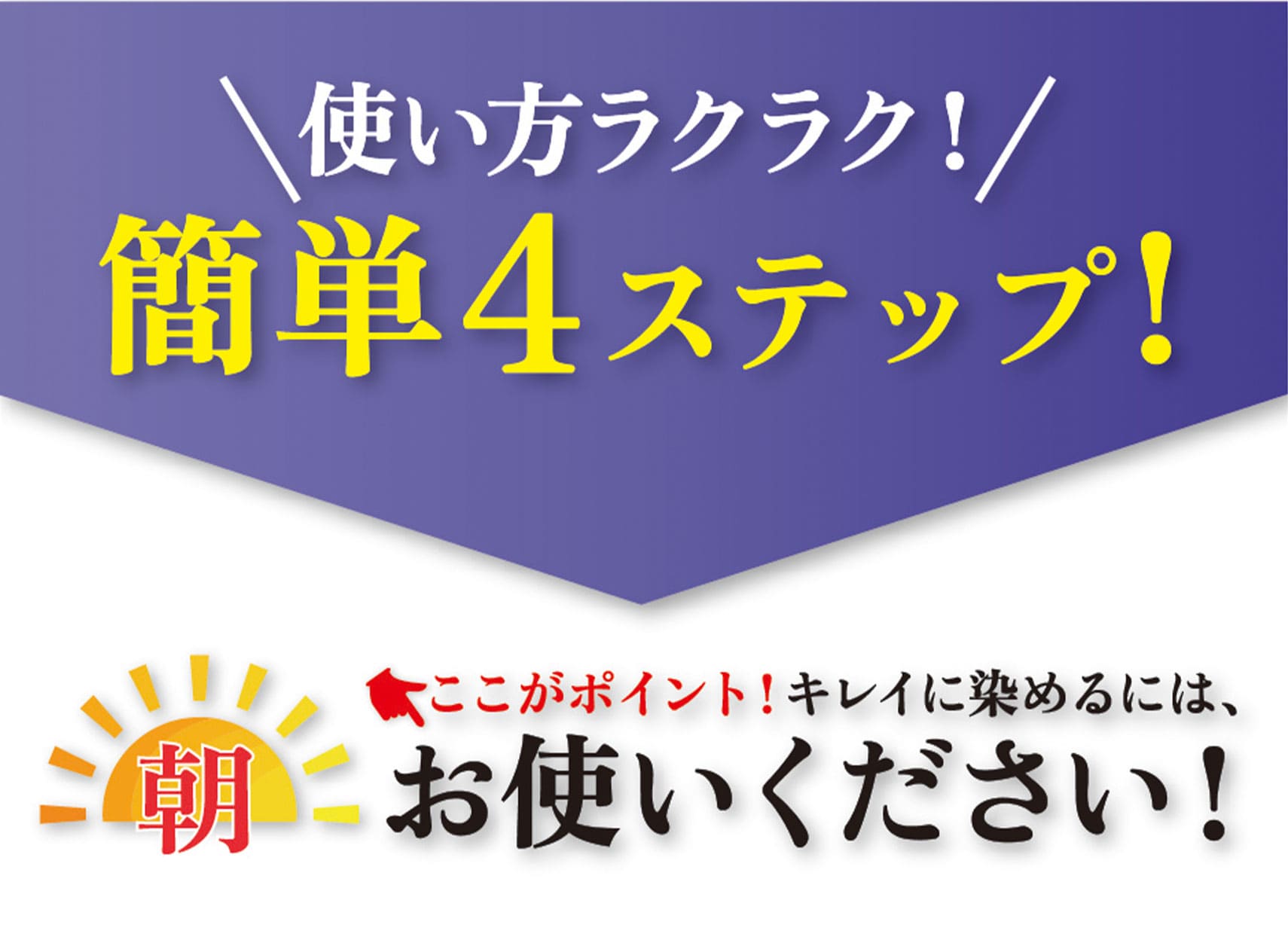 簡単4ステップ