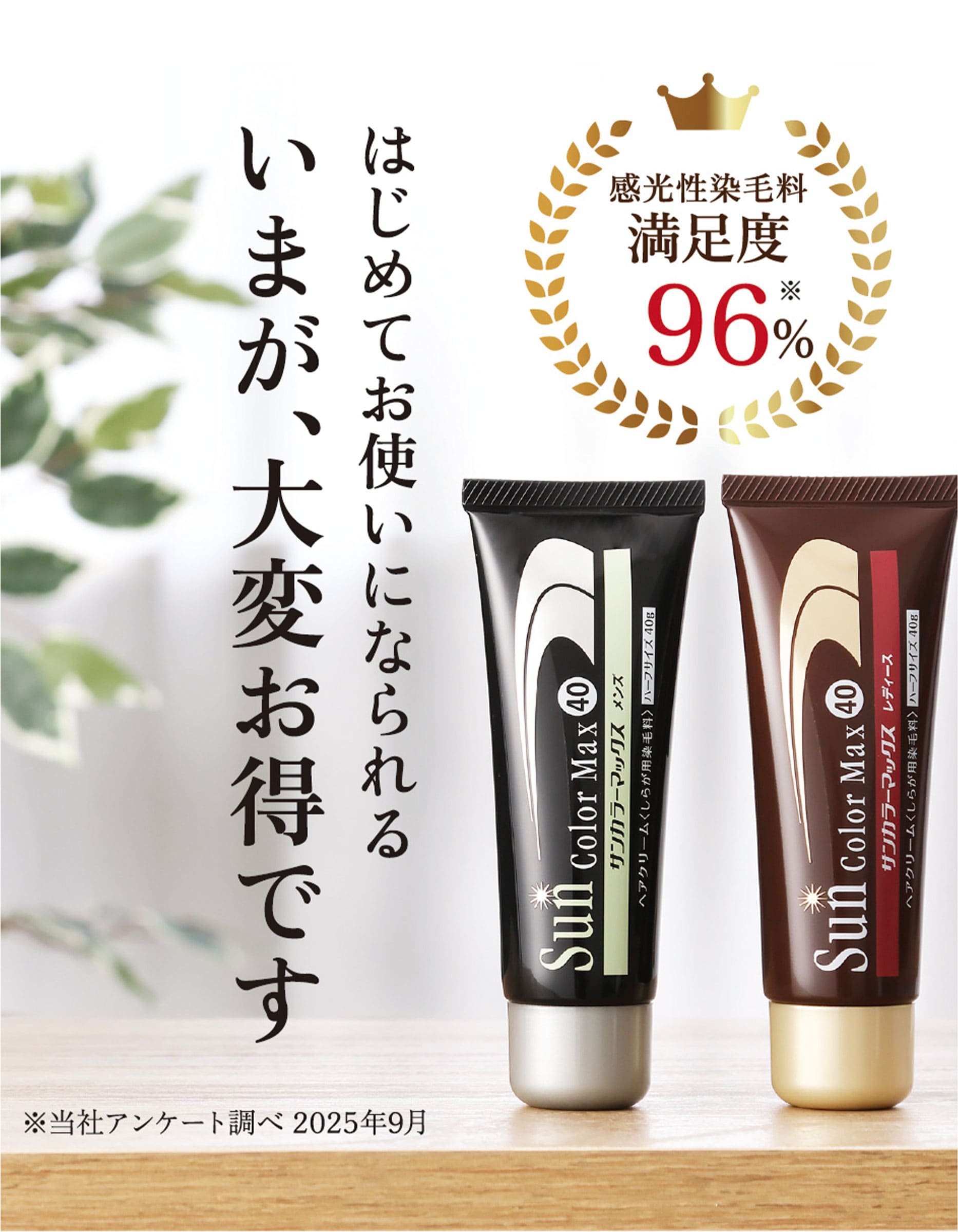 初めてお使いになられる今が大変お得です