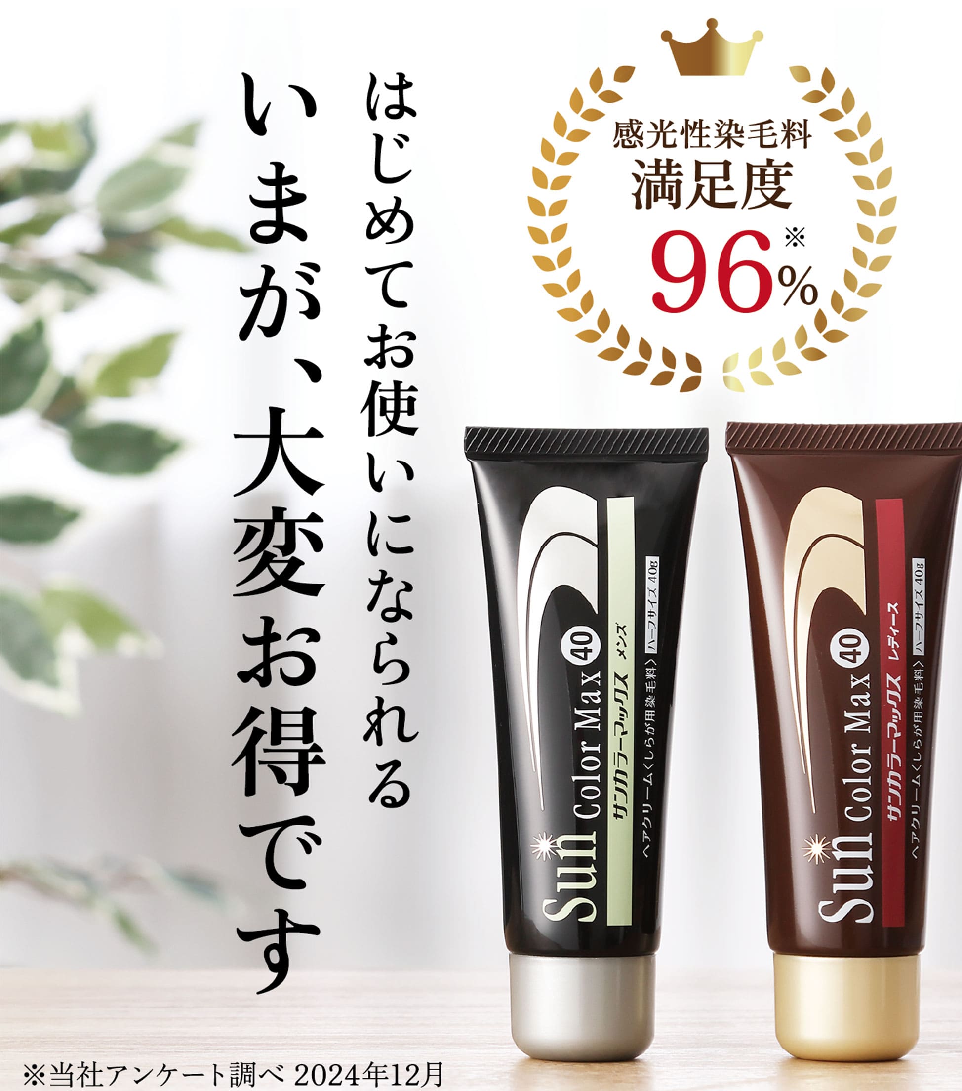 白髪染め サンカラーマックス | 初回35%OFF 2回目以降20%OFF③